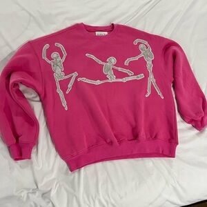 Judith March Pink Halloween Sweatshirt